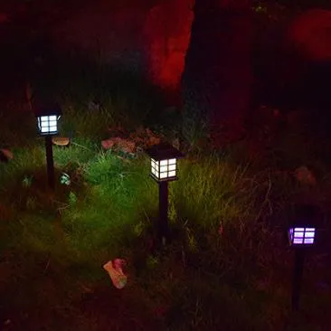 Rynx | Solar Square Lantern LED Outdoor Waterproof Garden Ground Plug Light