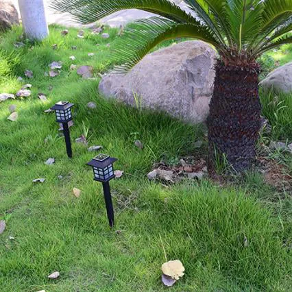 Rynx | Solar Square Lantern LED Outdoor Waterproof Garden Ground Plug Light