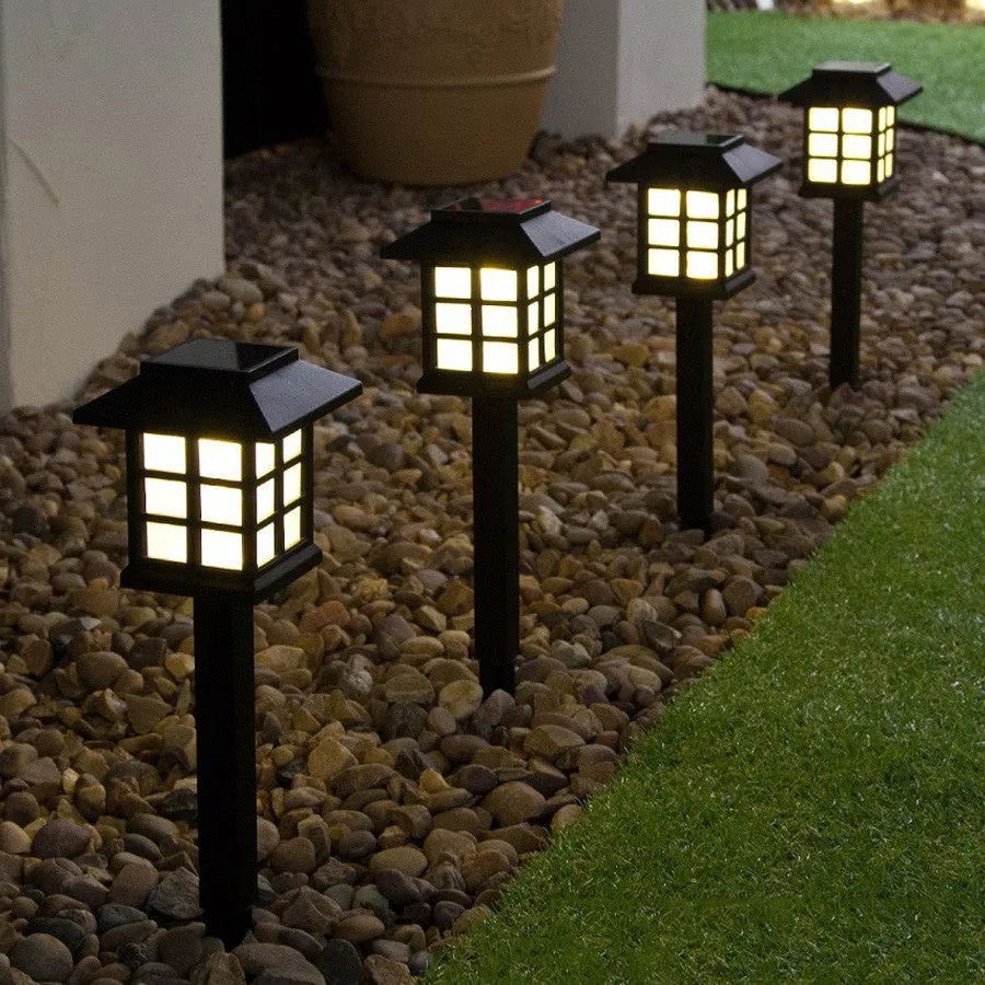 Rynx | Solar Square Lantern LED Outdoor Waterproof Garden Ground Plug Light