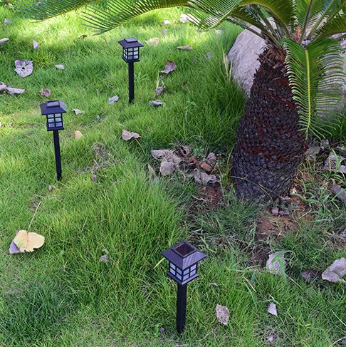 Rynx | Solar Square Lantern LED Outdoor Waterproof Garden Ground Plug Light