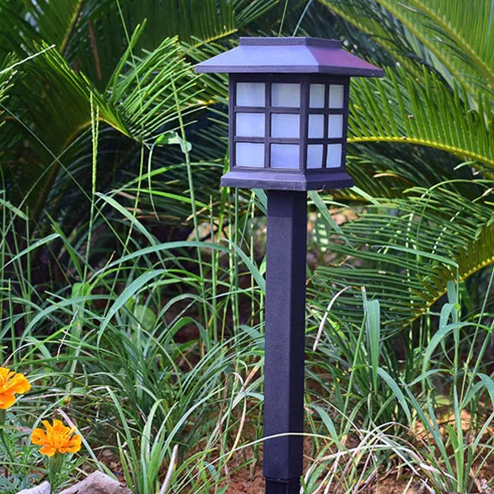 Rynx | Solar Square Lantern LED Outdoor Waterproof Garden Ground Plug Light