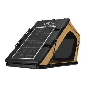 San Hima Kalbarri Gen 2 Roof Top Tent Hardshell Khaki   200W Solar Panel