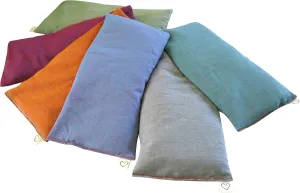 Scented Lavender Eye Pillows Pack of (6) - 4 x 8.5 - Soft & Soothing Cotton - Weighted Naturally Calming Colors - Yoga Massage Sleep Bulk - Teal Green Purple Terracotta Gray Lilac