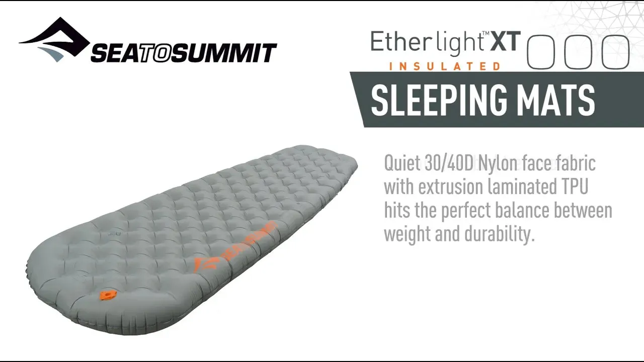 Sea to Summit Ether Light XT Insulated Air Sleeping Mat 露營充氣睡墊 (REGULAR)