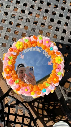 Selfie Mirror Cake Top