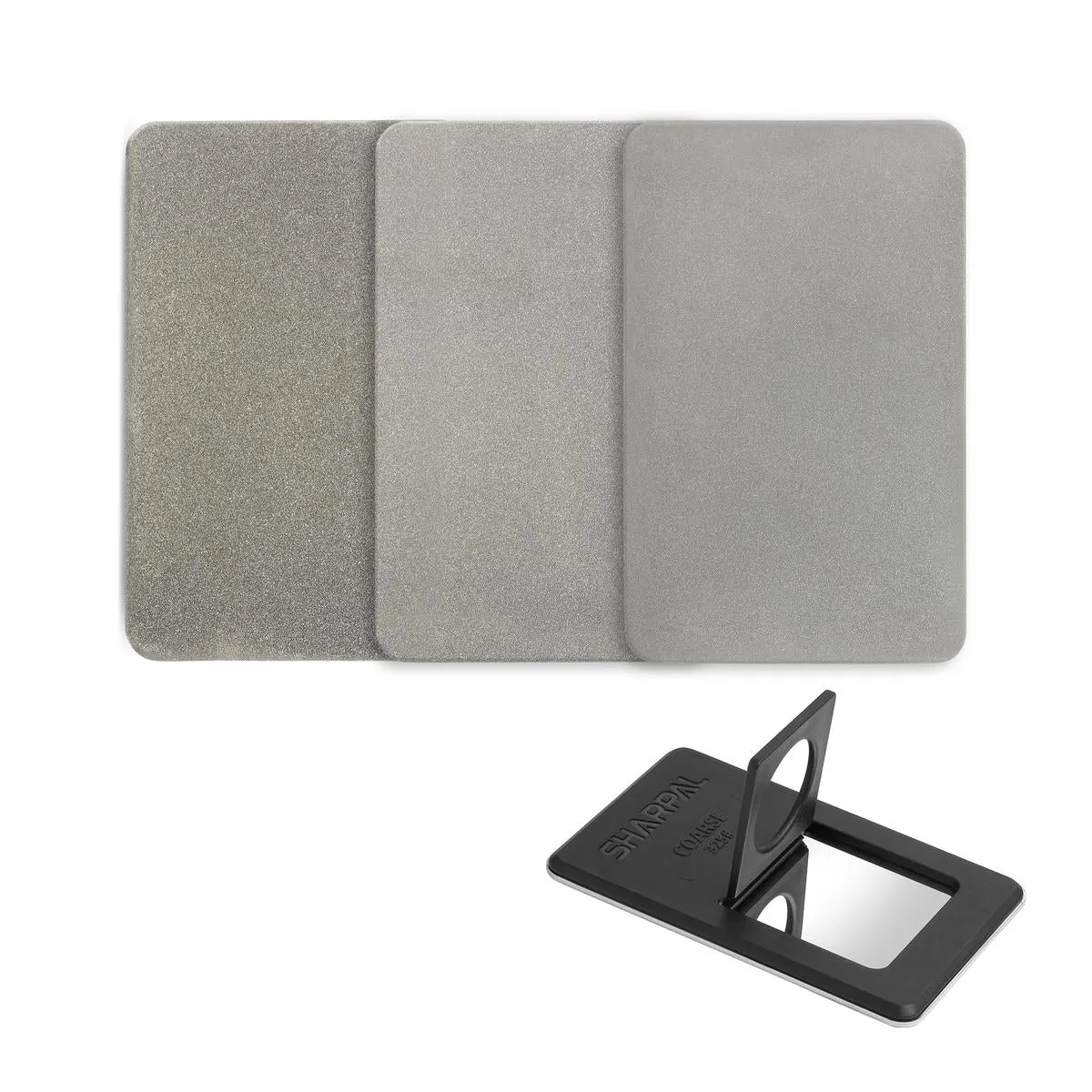 Sharpal 3-pc C/CARD SIZE SHARPENING STONE - C/F/XF