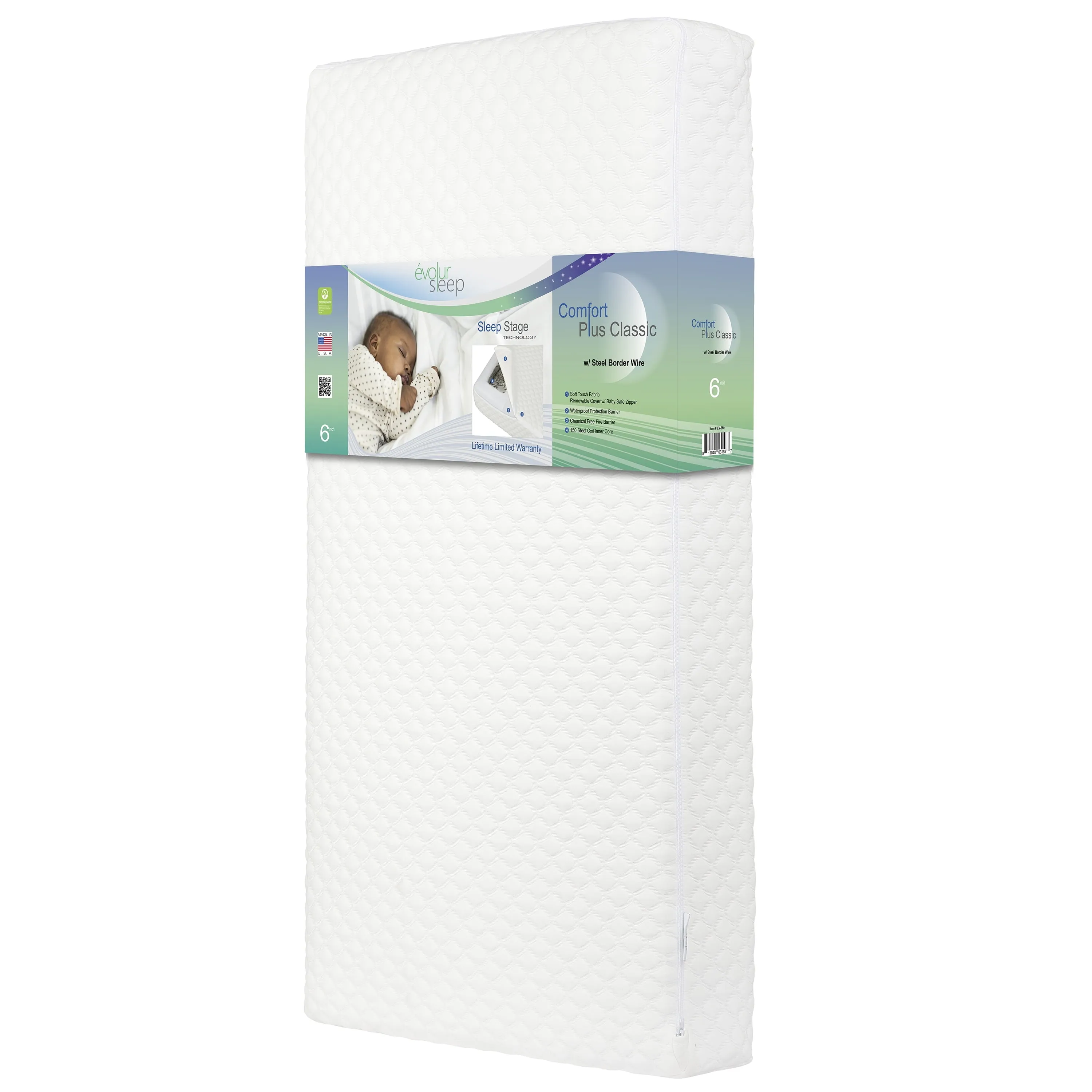 Sleep Comfort plus Classic 150 Crib & Toddler Innerspring Mattress