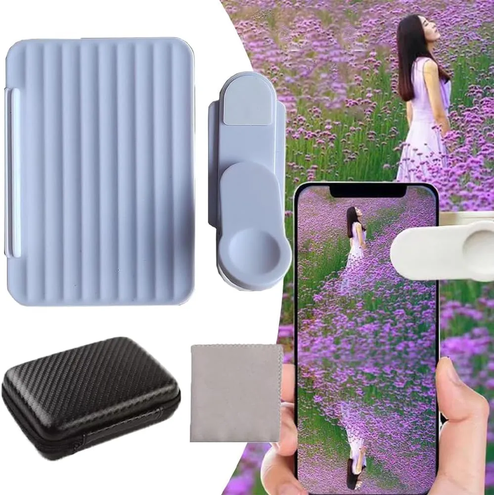 Smartphone Camera Mirror Reflection Clip Kit Portable Mobile Phone Reflection ing Clip for Outing Travel