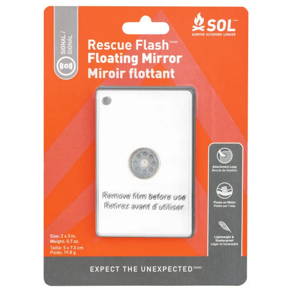 SOL Rescue Flash Floating Mirror