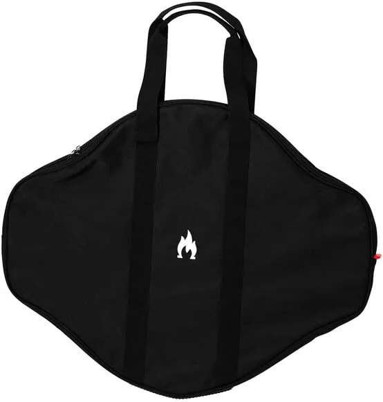 Solo Stove Large Cooktop Carry Case, Suitable for Bonfire and Yukon Cast Iron Wok, Griddle or Grill, Fire pit accessory, Heavy-grade 1680D Nylon/PVC lining, HxL: 1.125"x 25.5"