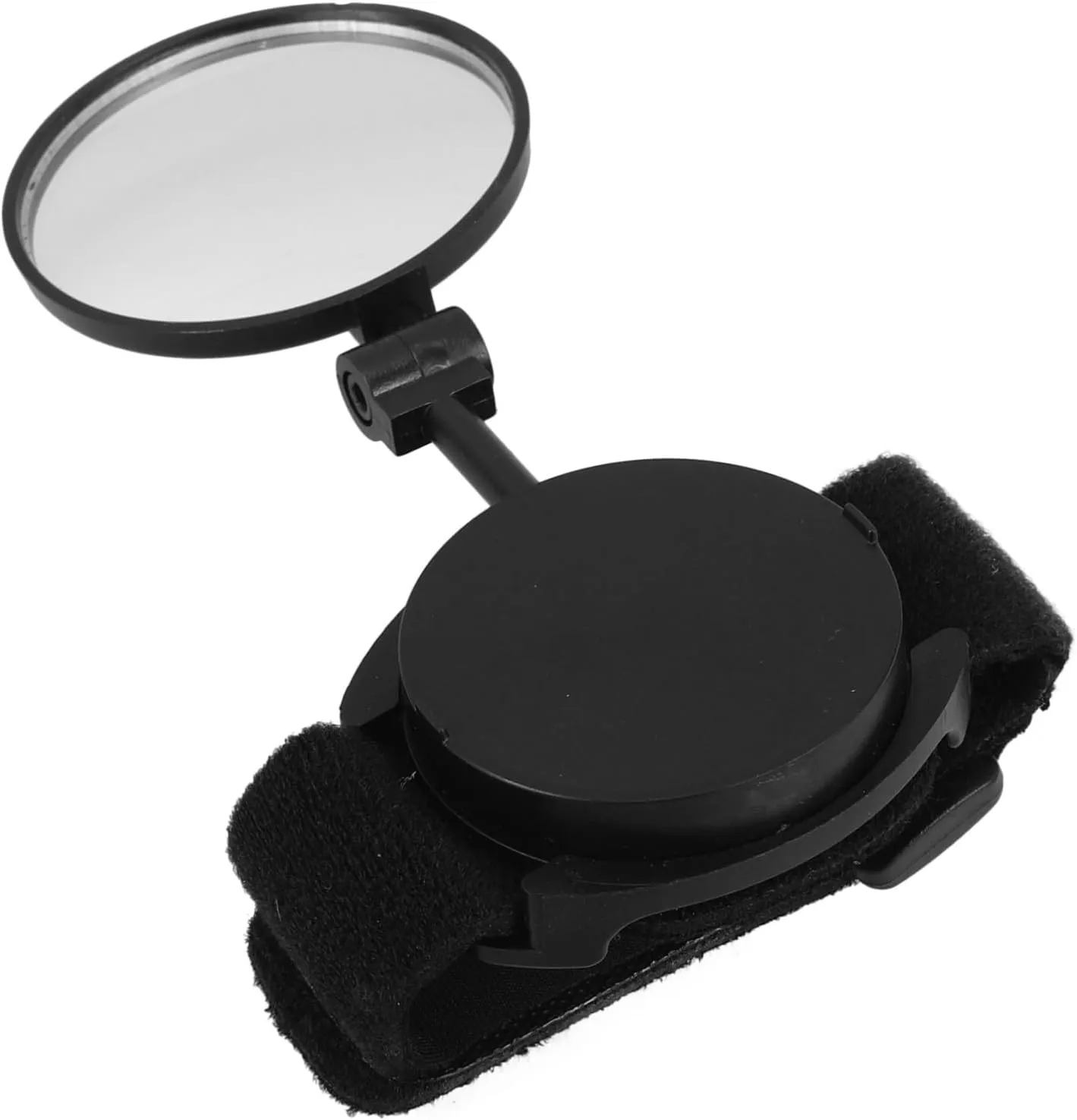 Sosoport 2pcs Bike Wristband Mirror Rotating Rearview Mirror for Fit for All Reflective Design for Enhanced Night Visibility Comfortable and Breathable Material