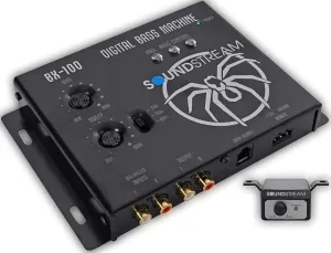 Soundstream BX-100, Digital Bass Processor and Reconstruction Bass Enhancer, Digital Bass Machine for Cars ATV UTV Motorcycles, BX Car Audio Sound Booster and Signal Booster