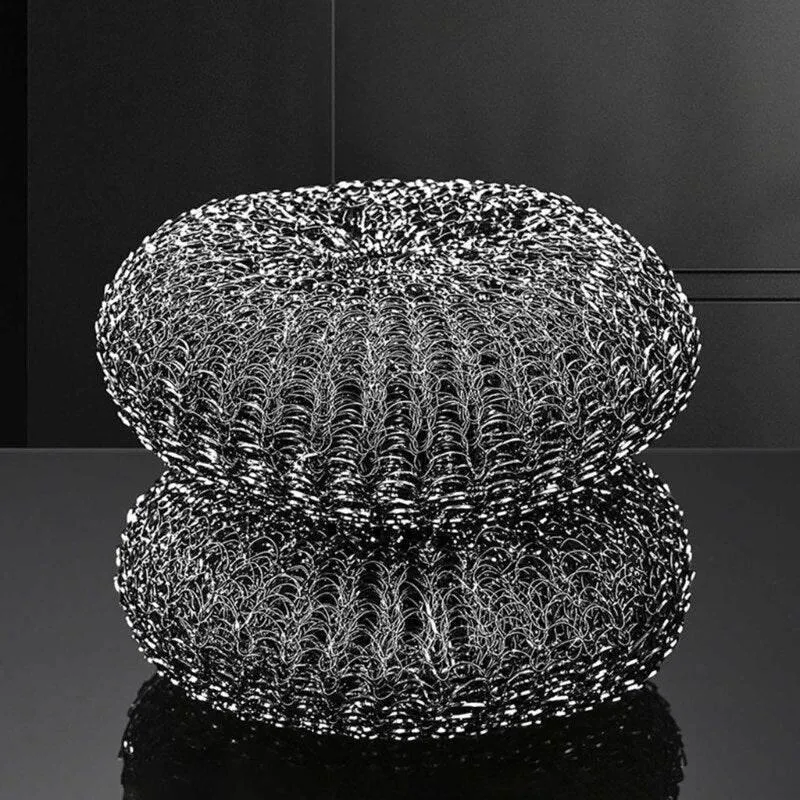 Stainless Steel Scrubber - Durable Pan Cleaner