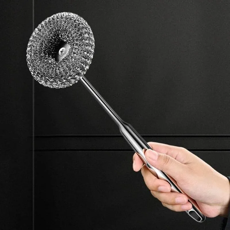Stainless Steel Scrubber - Durable Pan Cleaner