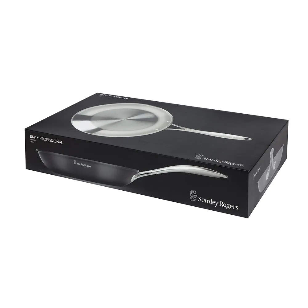 STANLEY ROGERS Bi-Ply Professional Frypan 28cm