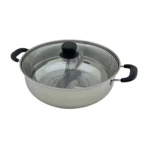 Steelcraft Stainless Steel Divided Hot Pot