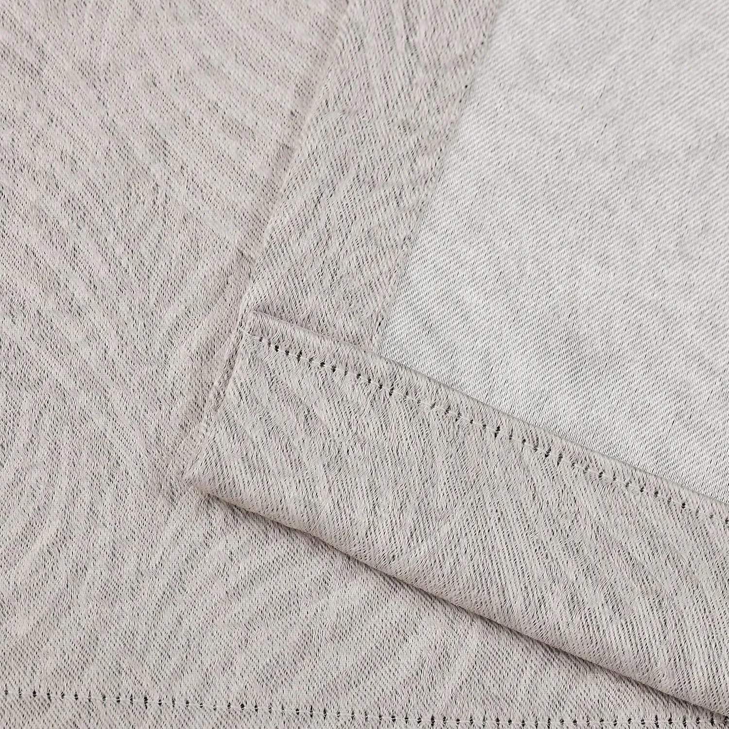 Superior Waverly Blackout Curtain Set of 2, Thermal Insulated Panel Pair with Grommet Top Header, Beautiful Embossed Wave Room Darkening Drapes, Available in 4 Lengths - Ivory, 52”x84” each