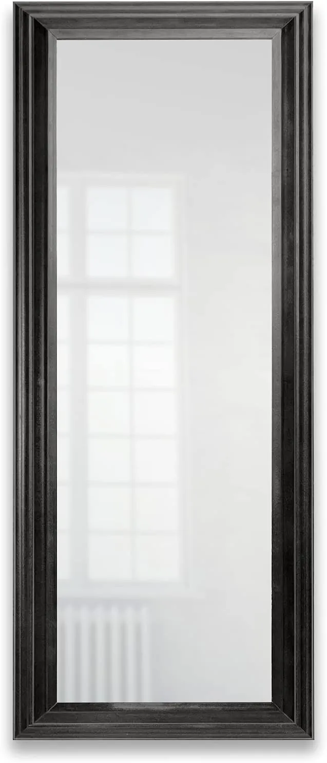 Tactical Traps - Mirror MAX Storage with Secured Door - 47.5” x 19.5” - Storage with RFID Lock and Safe & Unseen Compartment - Ebony