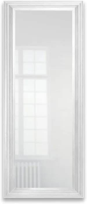 Tactical Traps - Mirror MAX Storage with Secured Door - 47.5” x 19.5” - Storage with RFID Lock and Safe & Unseen Compartment - White