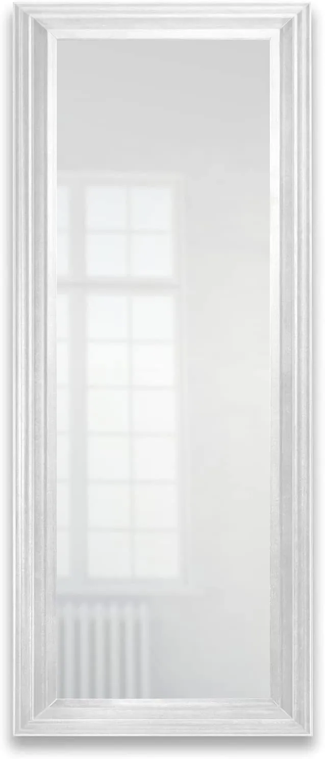 Tactical Traps - Mirror MAX Storage with Secured Door - 47.5” x 19.5” - Storage with RFID Lock and Safe & Unseen Compartment - White