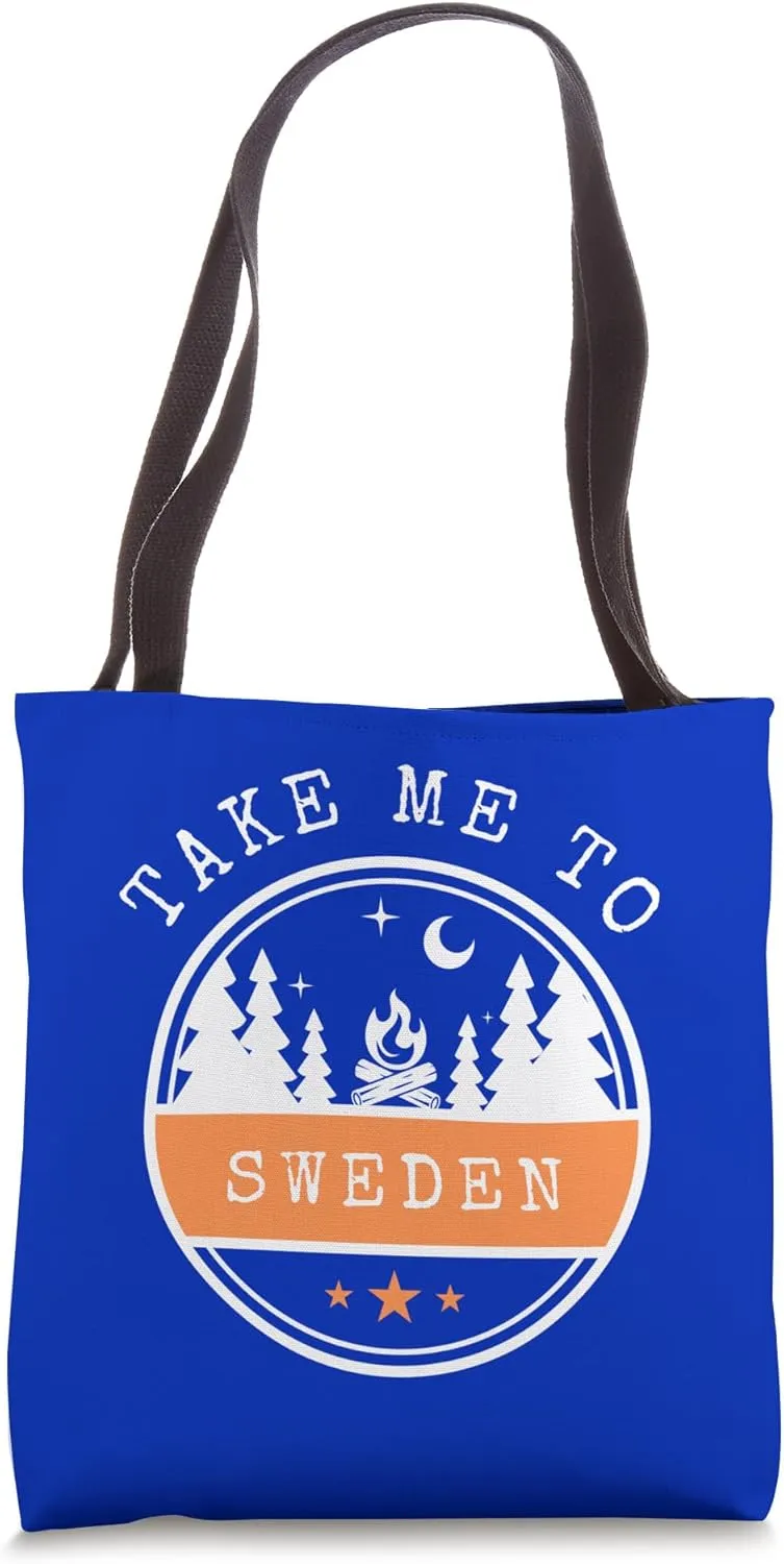 Take Me To Sweden Vacation travel Sweden Tote Bag