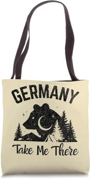 Take Me Travel Vacation Germany Travel Germany Tote Bag
