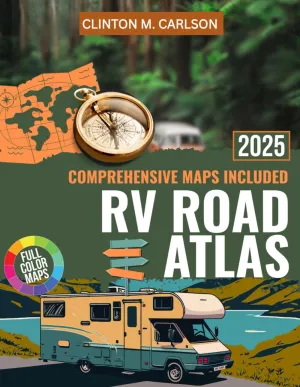 The RVers Road Atlas: Your Complete Companion for Safe RV Adventures: From Choosing Your First RV to Mastering America's Scenic Routes with Turn-by-Turn Navigation and Easy-to-Read Maps Paperback – May 26, 2025