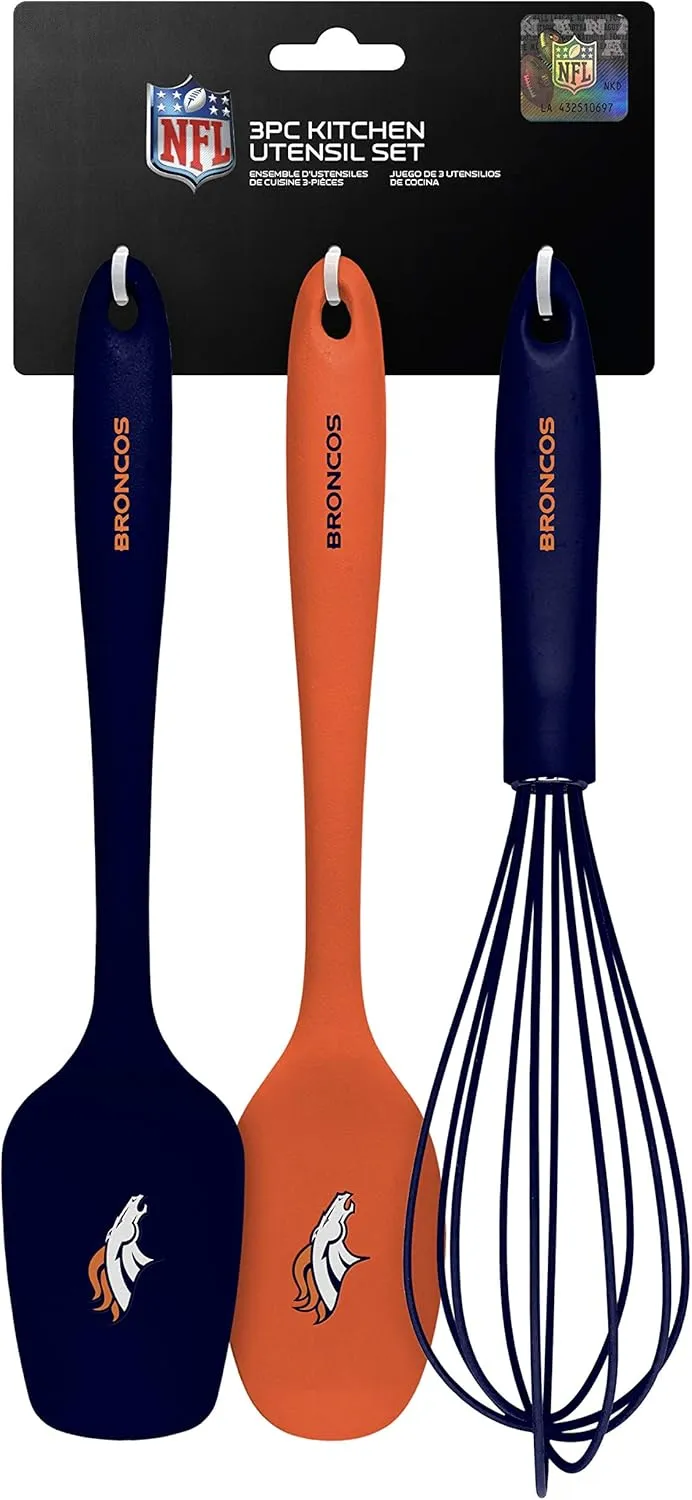The Sports Vault NFL Unisex-Adult 3-Piece Kitchen Utensil Set