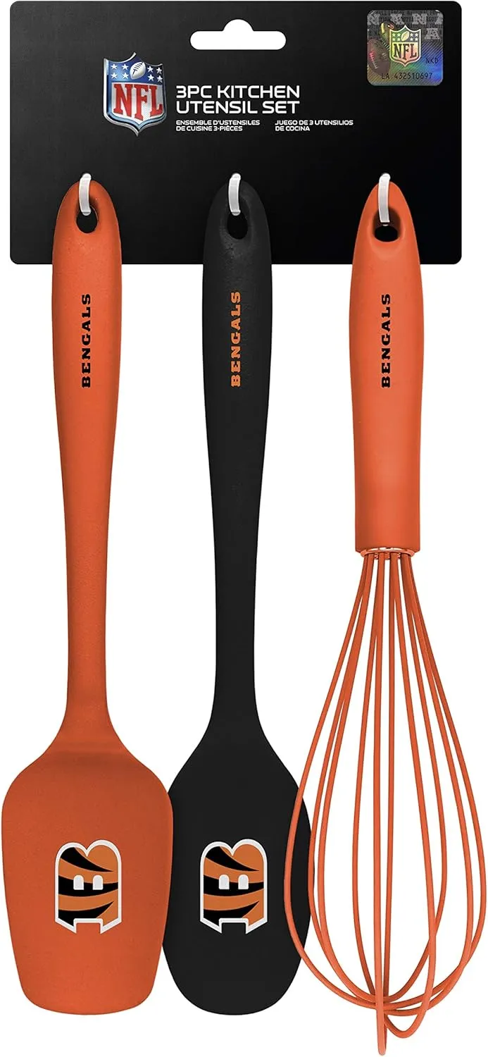The Sports Vault NFL Unisex-Adult 3-Piece Kitchen Utensil Set