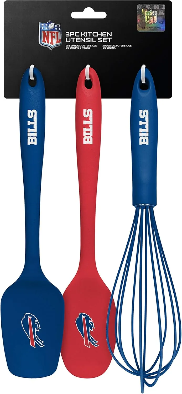 The Sports Vault NFL Unisex-Adult 3-Piece Kitchen Utensil Set