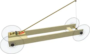 The Wrangler Mousetrap Car Kit: Designed to be a Long Distance Traveler
