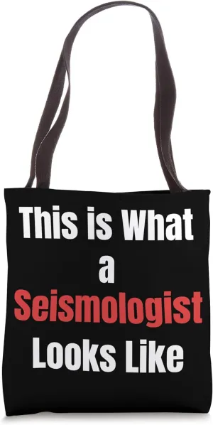 This Is What A Seismologist Looks Like Volcanologist Magma Tote Bag