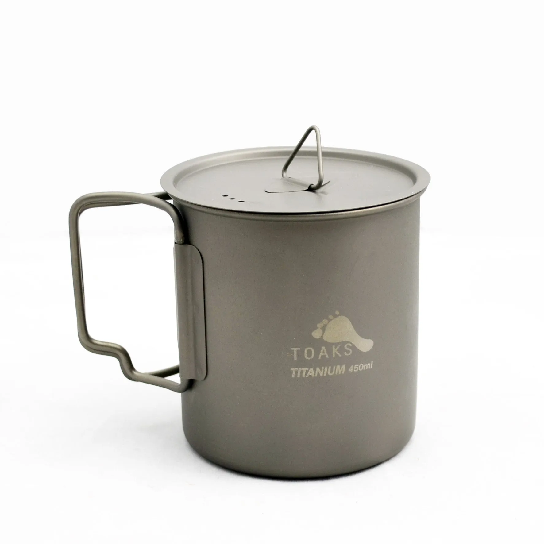 TOAKS Durable, Corrosion-Resistant, Titanium Lid (New Version)