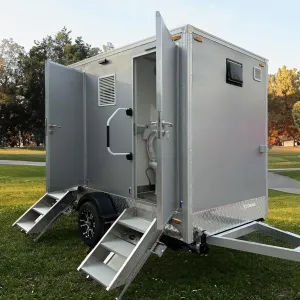 Toilet Trailer Restroom Truck Portable Bathroom Trailer Portable Restroom Trailer Portable Toilet for Camping Training Toilet Travel Trailer Deposit Advance Payment