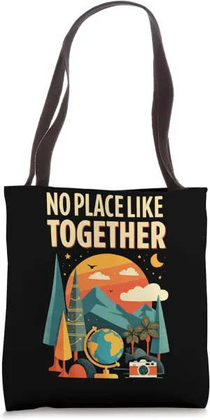 Traveling Travel Partner Vacationing Tourist Spot Tote Bag