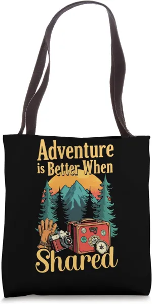Traveling Travel Partner Vacationing Tourist Spot Tote Bag