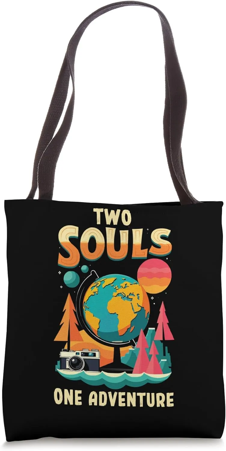 Traveling Travel Partner Vacationing Tourist Spot Tote Bag