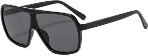Trendy One Piece Sunglasses Men Women Luxury Big Frame Eyewear Outdoor Driving Shade Sunglasses Uv400
