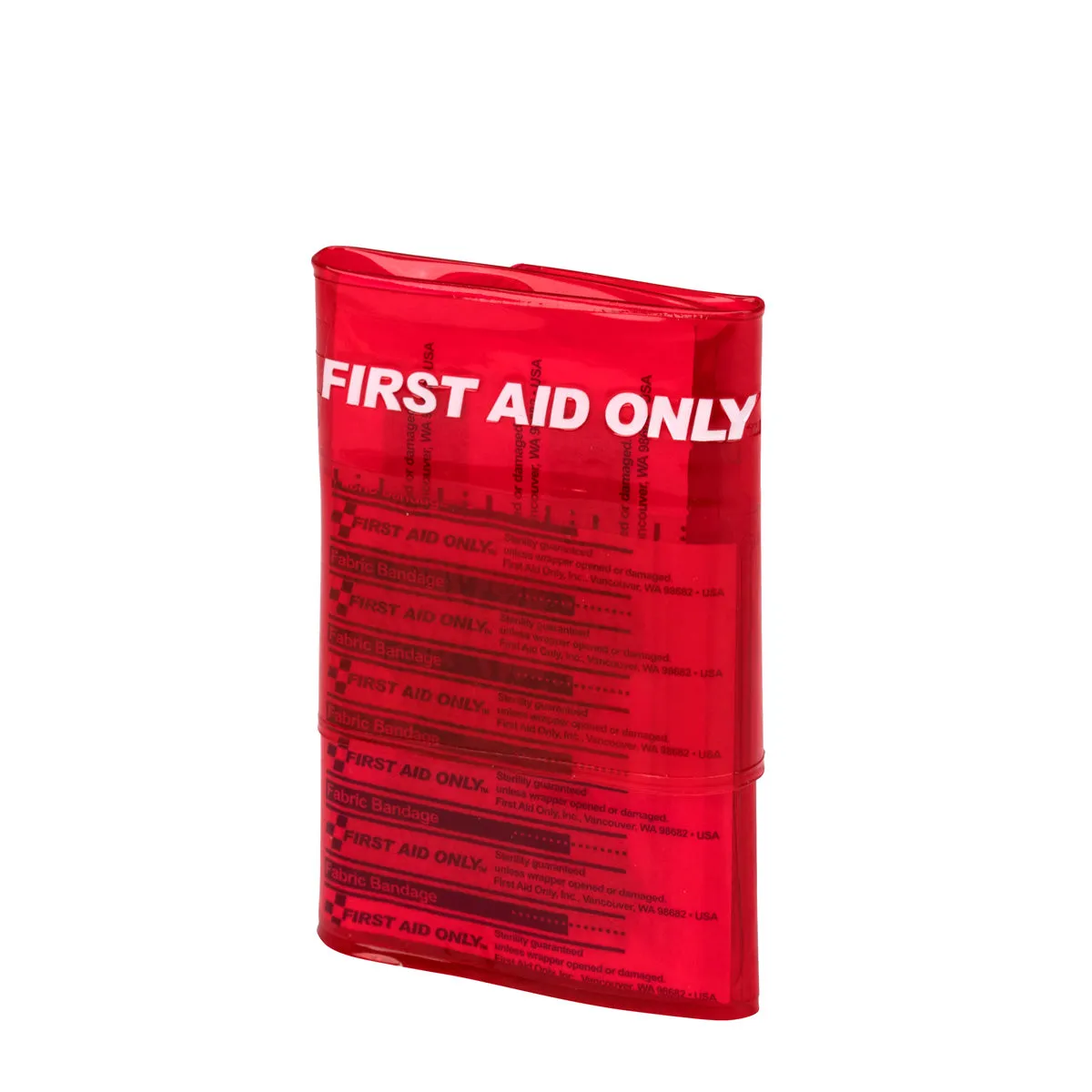 Trifold Travel First Aid Kit, Vinyl Case