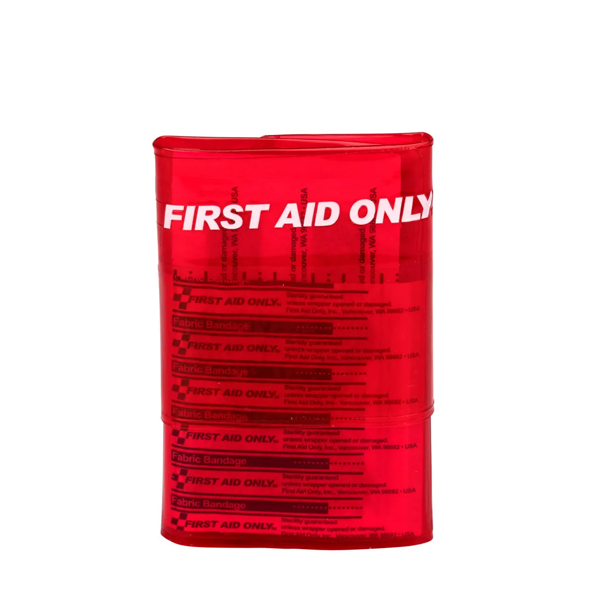 Trifold Travel First Aid Kit, Vinyl Case