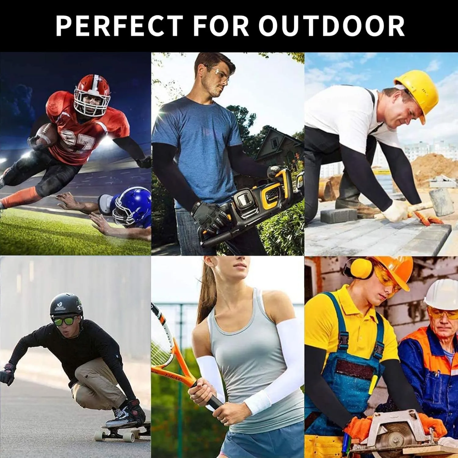Tropical Forest Frog Arm Sleeves for Men Women Cooling Sleeves Compression Arm Sleeve UV Blocking Protection Sleeve