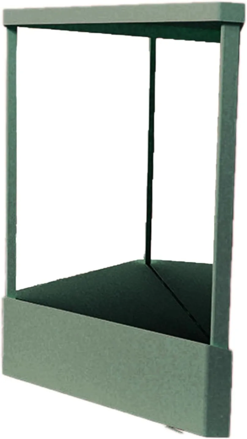 True Mirror for Women, Non-Reversing Mirror with True Image Reflection,Precision Glass Viewing Angle,Slim Design,Real Reflections for Vanity & Beauty (Green)