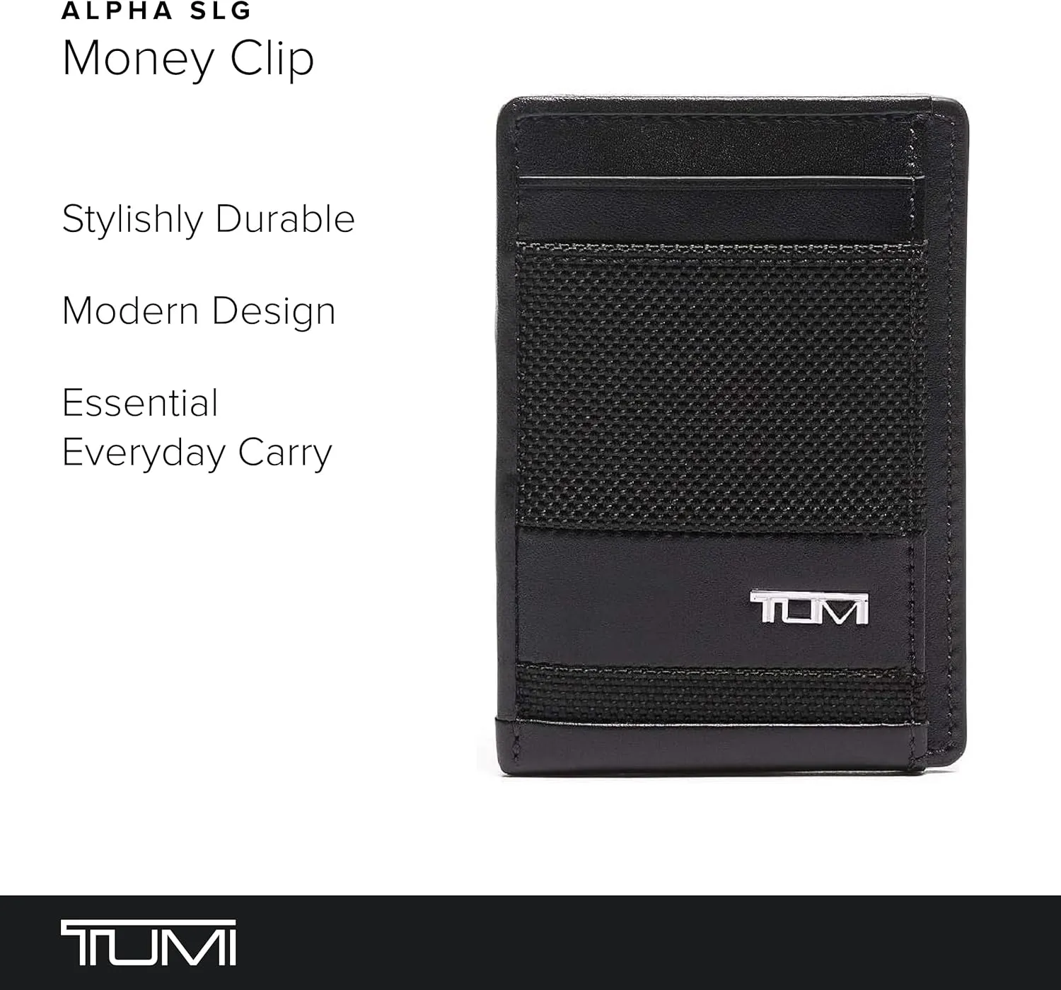TUMI Alpha Money Clip Card Case