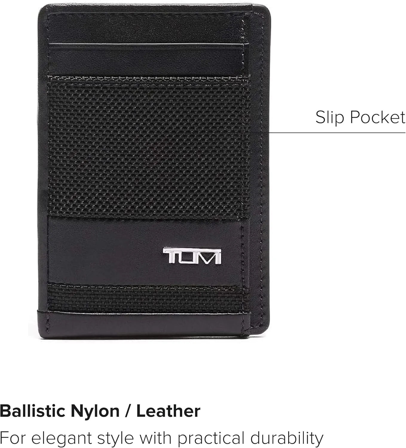TUMI Alpha Money Clip Card Case