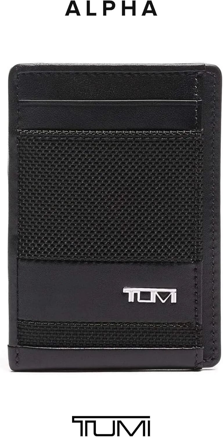 TUMI Alpha Money Clip Card Case