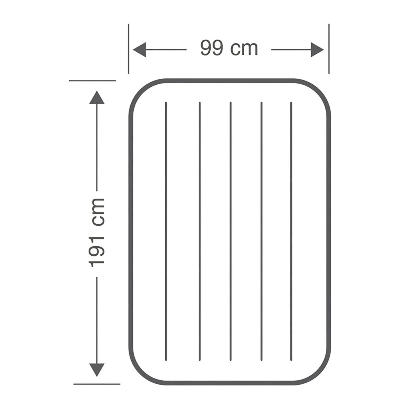 Twin Dura-Beam Prestige Air Bed Built-In USB Electric Pump for easy inflation and deflation