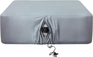 Twin Fitted Sheet for Air Mattress,with 24 Inch Extra Deep Pockets,Ultra Soft Durable Breathable Bed Sheets Cover for Inflatable Air Bed,with Pump Opening,Inflate at Any Time-Gray