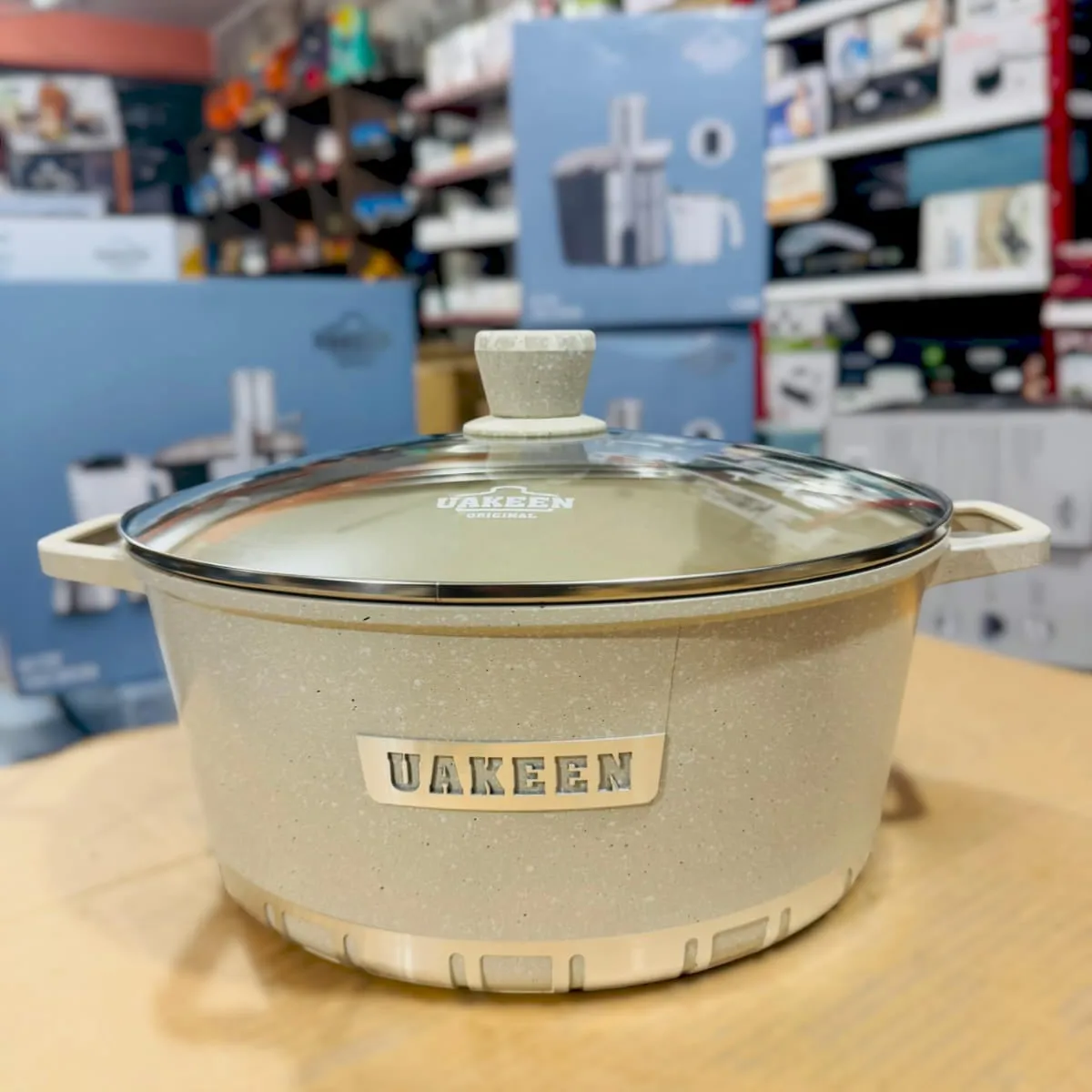 Uakeen Germany Induction Die-Cast Granite Cookware Set 10pcs VK-48