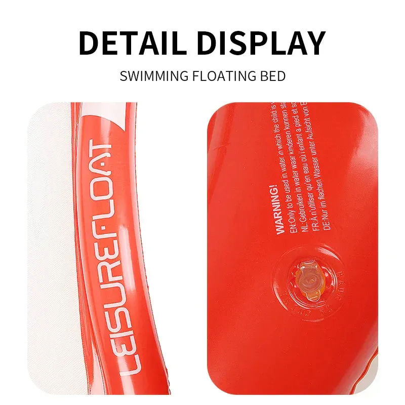 Ultimate Pool Relaxation: All-in-One Inflatable Lounge Chair, Kids Air Mattress & Floating Hammock for Summer Fun!