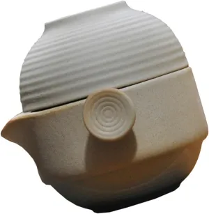 Unique Teapots Kettle Pot Travel-ready Clay Teapot Kung Fu Tea Set Strainer Self-strip Filter Design